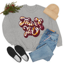 Load image into Gallery viewer, Thankful Crewneck Fall Sweatshirt
