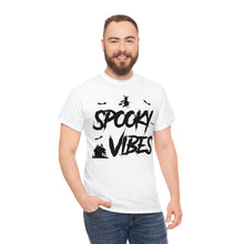 Load image into Gallery viewer, Spooky Vibes Halloween Cotton Tee
