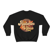 Load image into Gallery viewer, Autumn Vibes Fall Crewneck Sweatshirt
