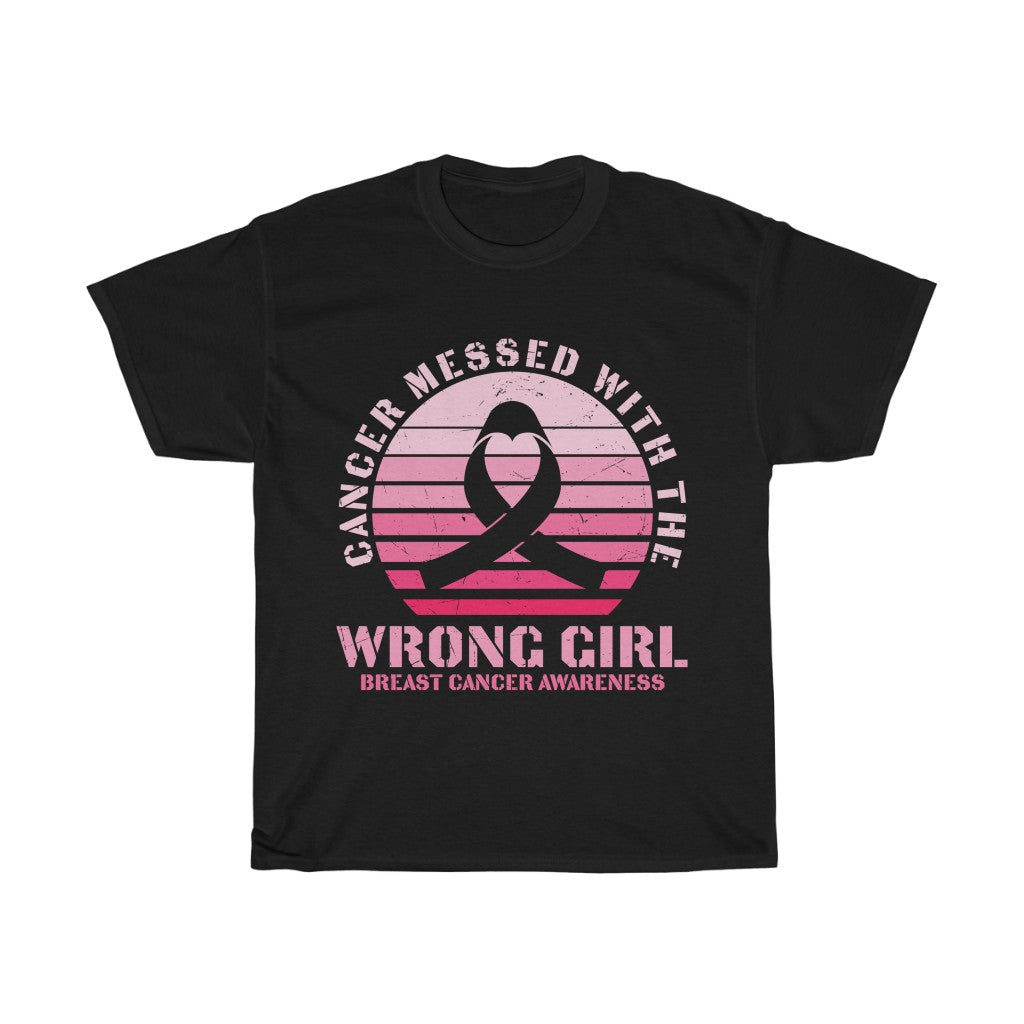 Wrong Girl Cancer Cotton Tee