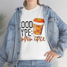 Load image into Gallery viewer, Blood Type Pumpkin Spice Fall Tee
