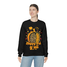 Load image into Gallery viewer, Happy Fall Y&#39;all  Crewneck Sweatshirt
