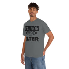 Load image into Gallery viewer, Caution I Have No Filter Sassy Tee
