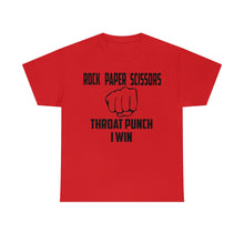 Load image into Gallery viewer, Rock Paper Scissors Sassy Tee
