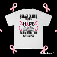 Load image into Gallery viewer, Breast Cancer Awareness  Cotton Tee
