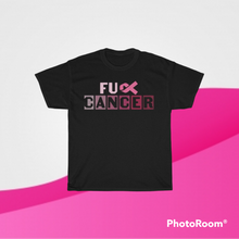 Load image into Gallery viewer, Fuck Cancer Cotton Tee
