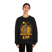 Load image into Gallery viewer, Happy Fall Y&#39;all  Crewneck Sweatshirt
