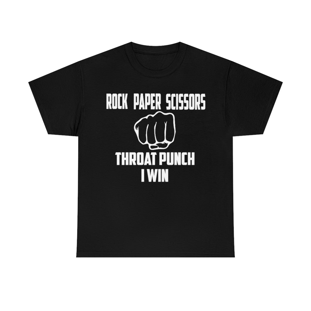 Rock Paper Scissors Sassy Tee