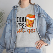 Load image into Gallery viewer, Blood Type Pumpkin Spice Fall Tee
