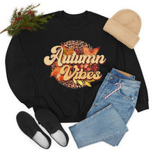 Load image into Gallery viewer, Autumn Vibes Fall Crewneck Sweatshirt
